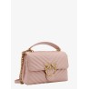Matelassé leather handbag with iconic love birds buckle
