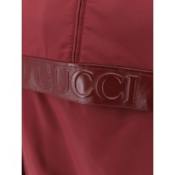 Gucci rosso ancora technical gabardine jacket
