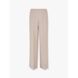 Ff diagonal 3d wool trouser