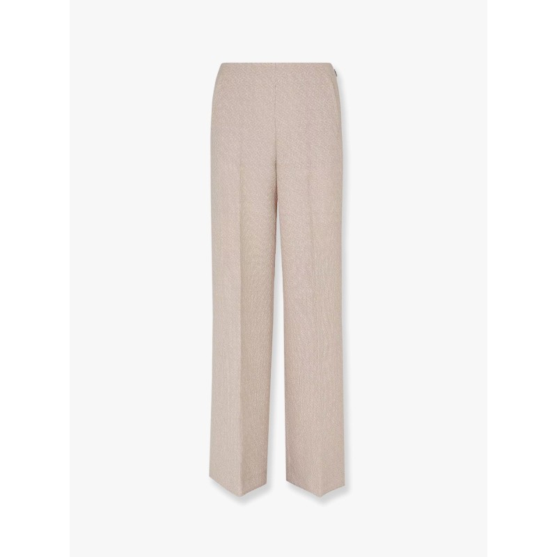Ff diagonal 3d wool trouser