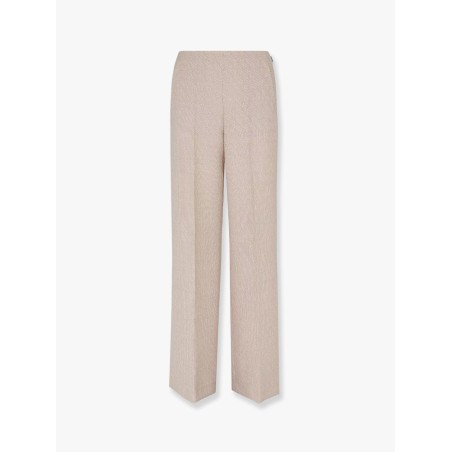 Ff diagonal 3d wool trouser