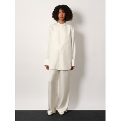 Jogger silk trouser