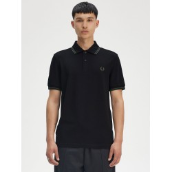 Classic polo shirt with logo embroidery