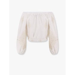 Tulip cotton top with embroidery