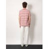 Striped cotton t-shirt with logo
