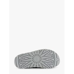 Rubber sandals with ugg embossed detail