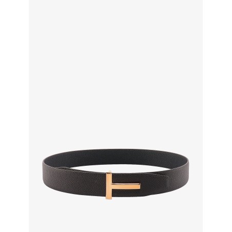 Hammered leather belt