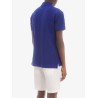 Cotton polo shirt with embroidered logo