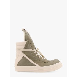 Geobasket leather sneakers with maxi tongue
