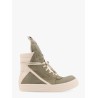 Geobasket leather sneakers with maxi tongue