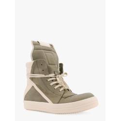 Geobasket leather sneakers with maxi tongue