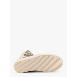 Geobasket leather sneakers with maxi tongue