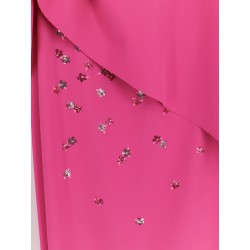 Taro jersey long dress with sequins