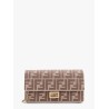 Wallet on chain Baguette with shoulder strap