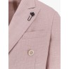 Roma double-breasted blazer with removable iconic brooch