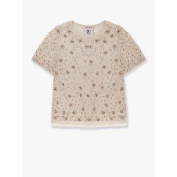 Louise tulle top with rhinestones embroidery