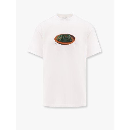 Organic cotton t-shirt with spiral logo