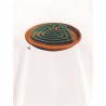 Organic cotton t-shirt with spiral logo