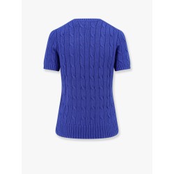 Cotton sweatshirt with embroidered logo