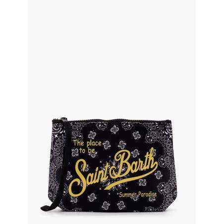 Aline pochette with bandanna round print
