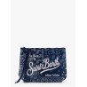 Aline pochette with bandana plaid print