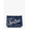 Aline pochette with bandana plaid print