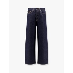 Relaxed jeans with iconic logo embroidery