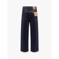 Relaxed jeans with iconic logo embroidery