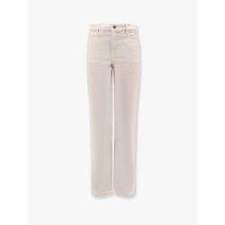 Low taper denim trouser