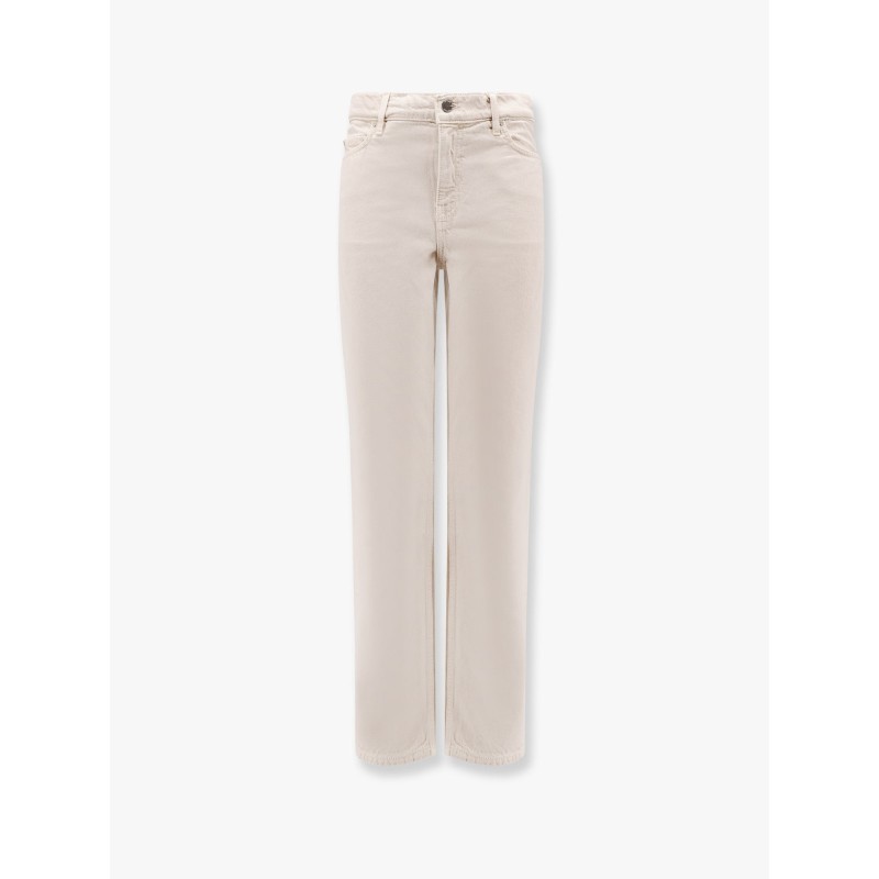 Low taper denim trouser
