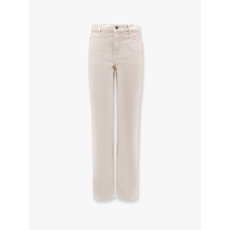 Low taper denim trouser