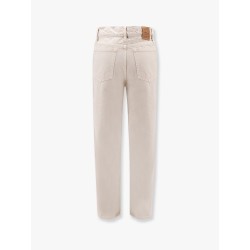 Low taper denim trouser