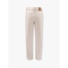 Low taper denim trouser