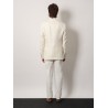 Linen, silk and wool blazer