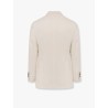 Linen, silk and wool blazer