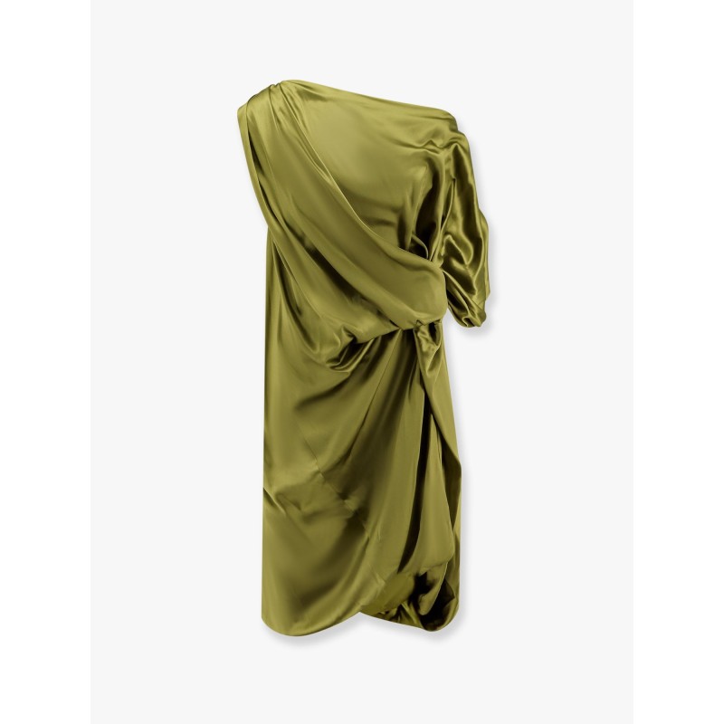 Dalant silk dress with lateral knot