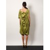 Dalant silk dress with lateral knot