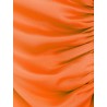 Satin long dress