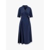 Sarah cotton blend dress