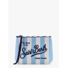 Aline pochette with stripes pop print