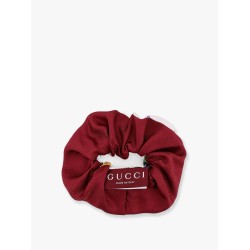 Silk scrunchie with iconic floral print