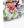 Silk scrunchie with iconic floral print
