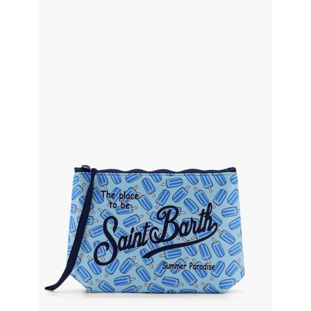 Aline pochette with ice multi print