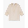 Transparent voile shirt