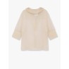 Transparent voile shirt
