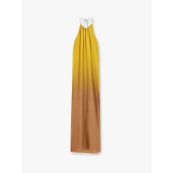 Deruta silk long dress