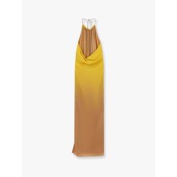 Deruta silk long dress