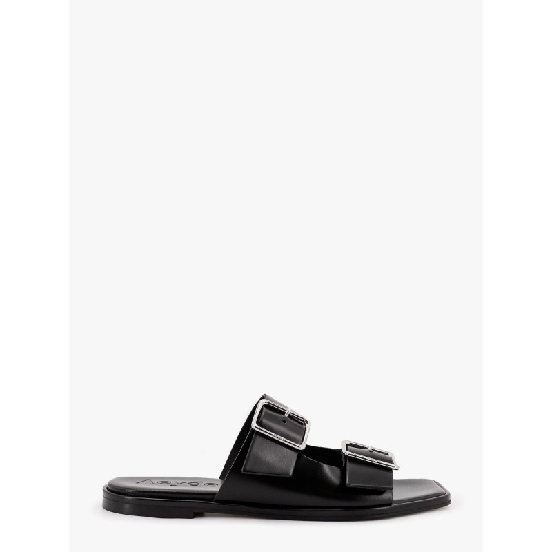 Tonya leather sandals with double strap
