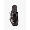Tonya leather sandals with double strap