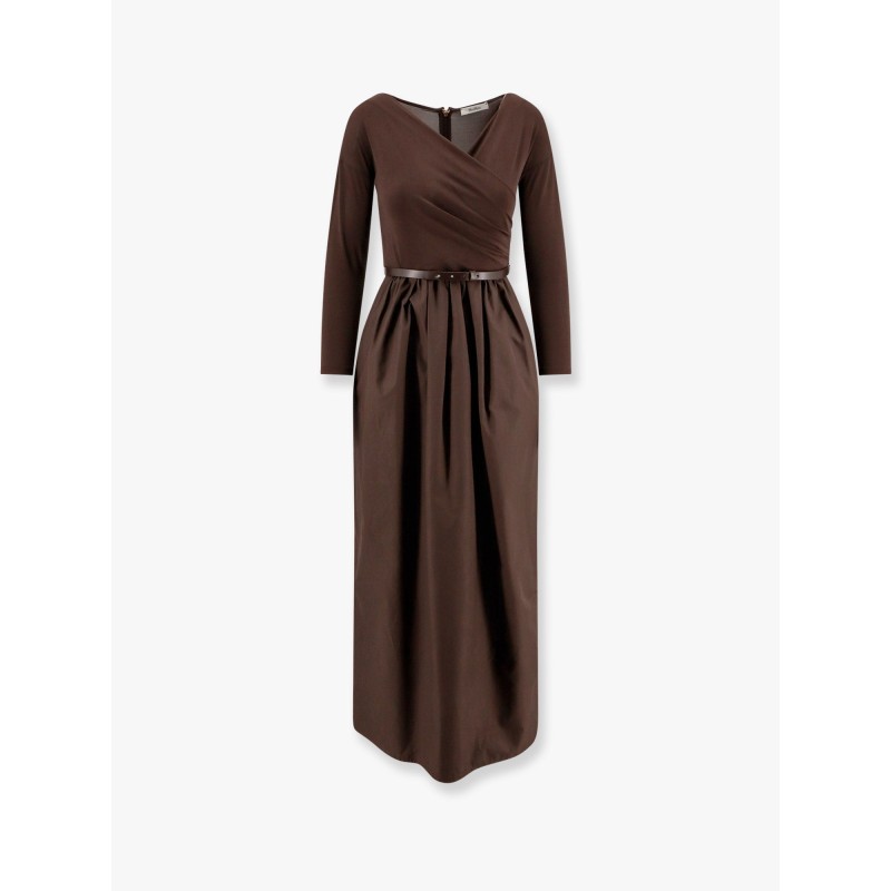 Kaiser cotton poplin and jersey dress
